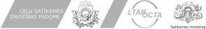 Partneru logo josla Ceļu satiksmes drošības padome LTAB un Satiksmes ministrija